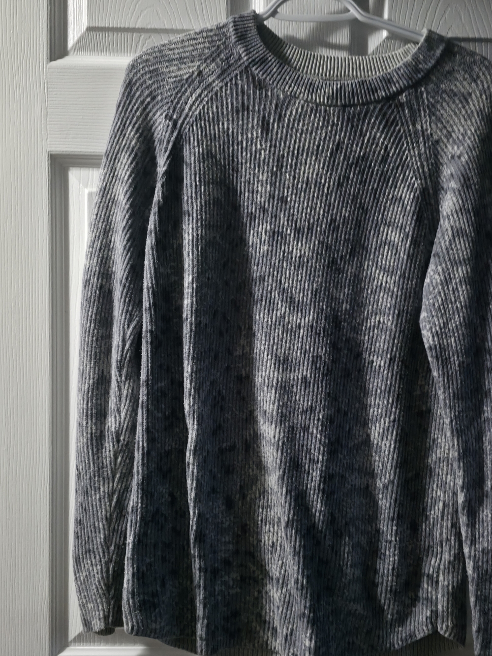 4/$67 Deal! Women's Ribbed Crewneck Sweater - Gray